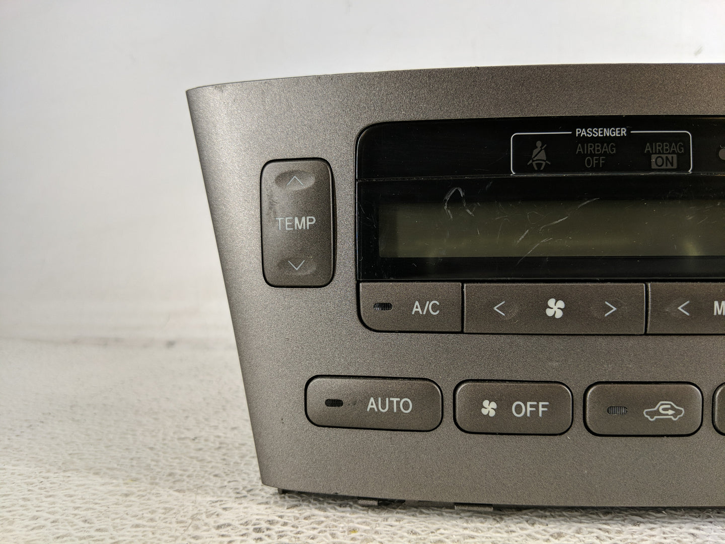 2005 Lexus Es350 Climate Control Module Temperature AC/Heater Replacement P/N:55900-33A00 Fits Fits 2004 2006 OEM Used Auto 