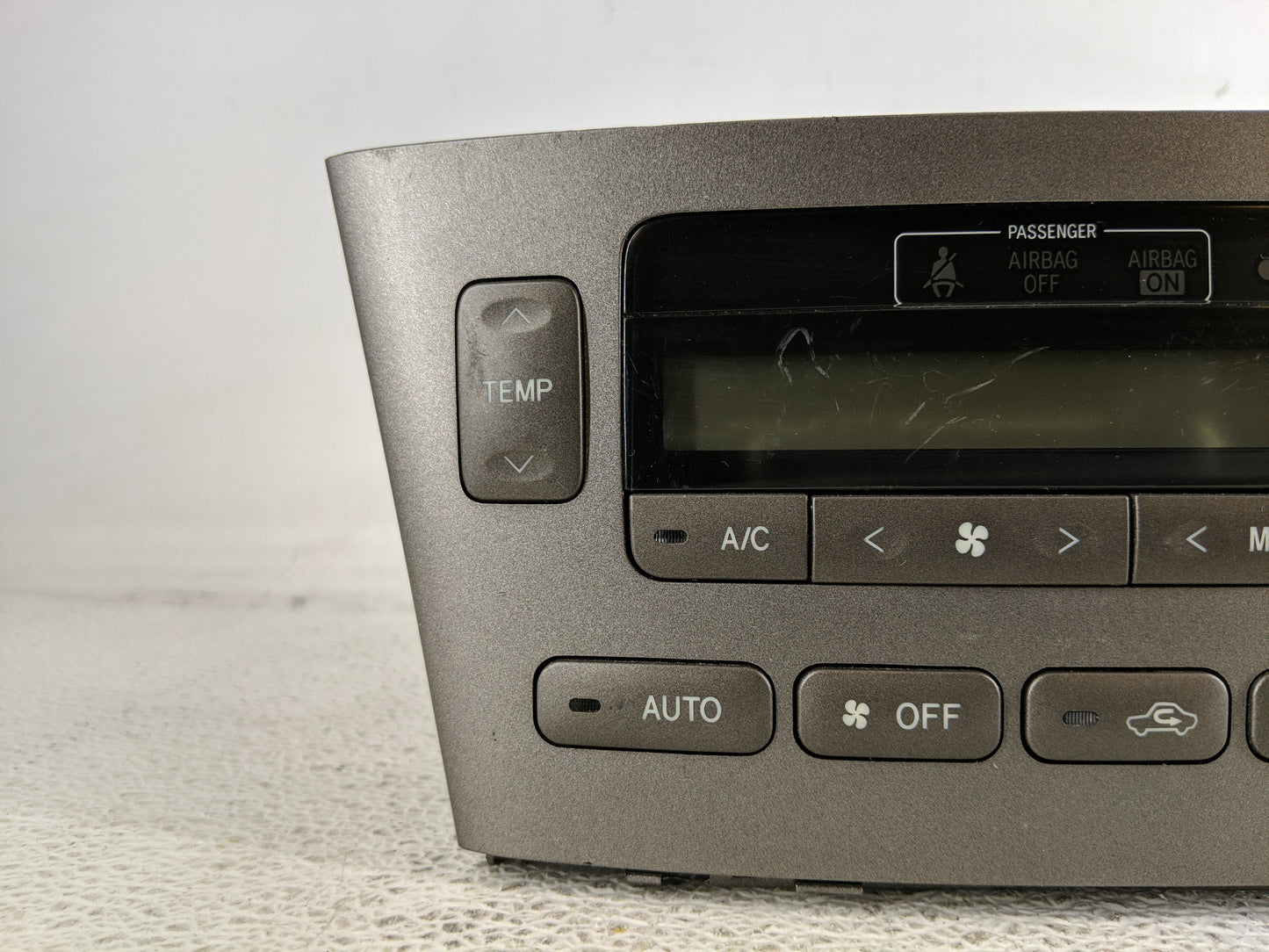 2005 Lexus Es350 Climate Control Module Temperature AC/Heater Replacement P/N:55900-33A00 Fits Fits 2004 2006 OEM Used Auto 