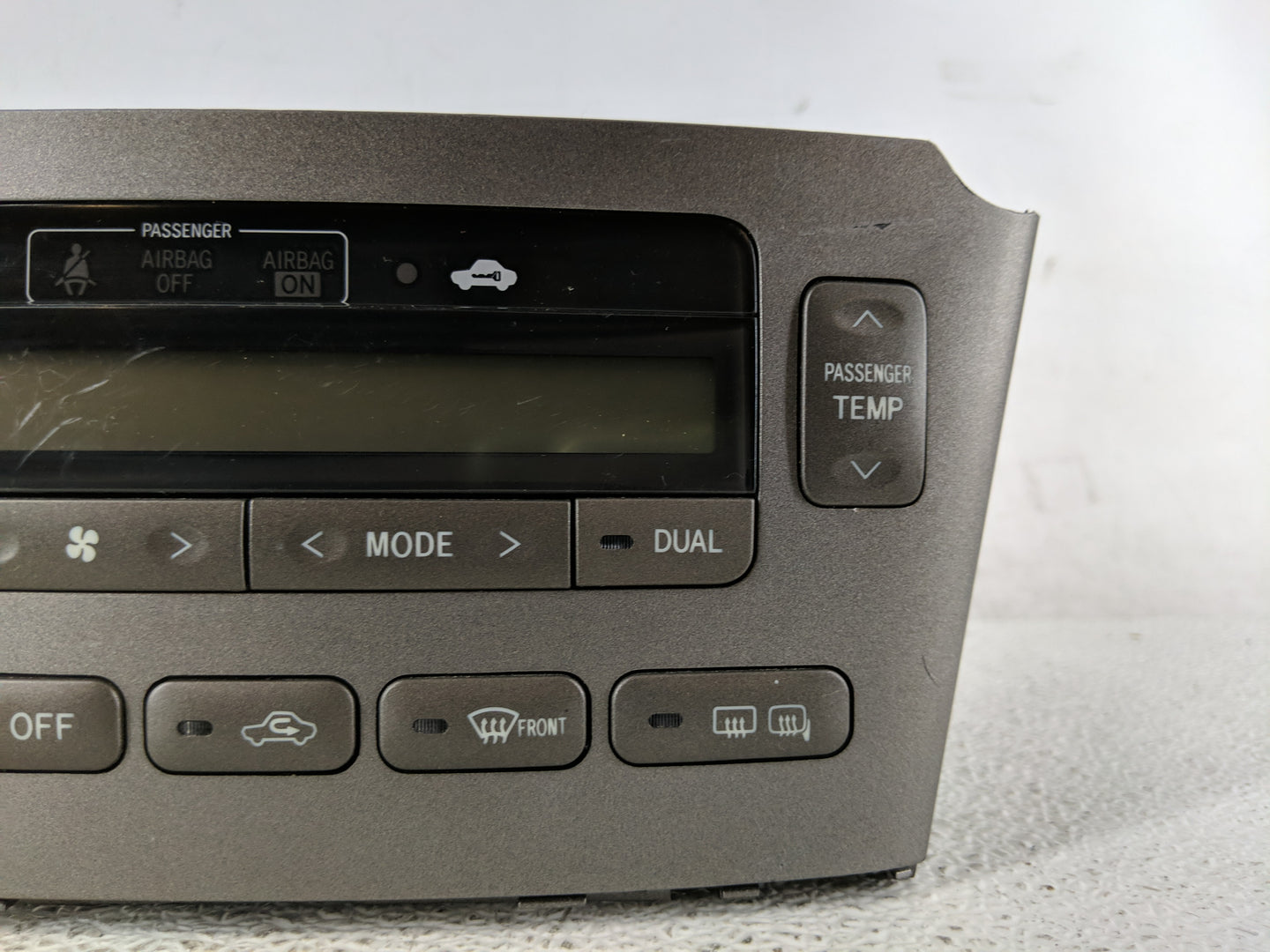 2005 Lexus Es350 Climate Control Module Temperature AC/Heater Replacement P/N:55900-33A00 Fits Fits 2004 2006 OEM Used Auto 