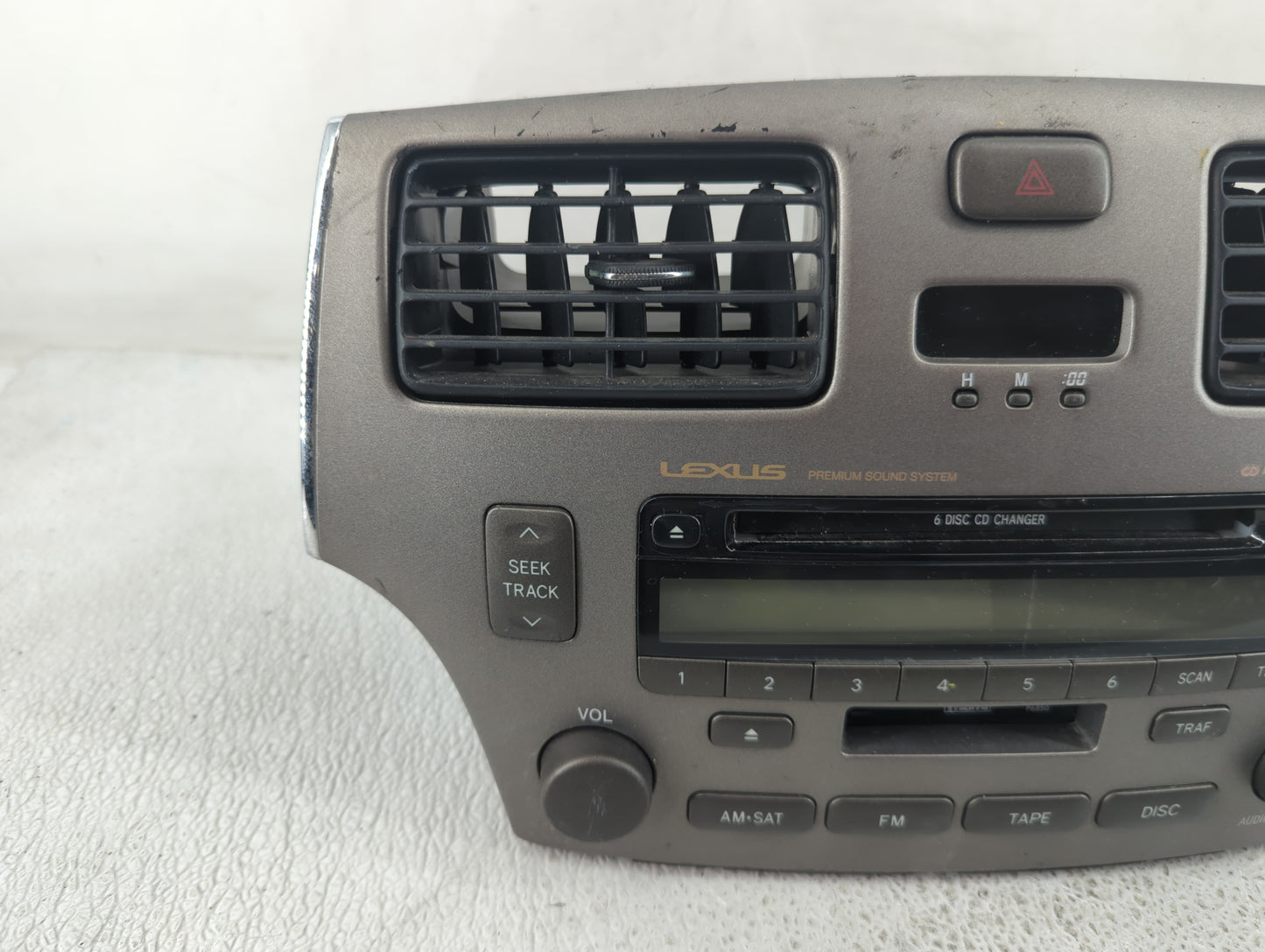 2005 Lexus Es350 Radio AM FM Cd Player Receiver Replacement P/N:86120-33512 Fits Fits 2004 2006 OEM Used Auto Parts - Oemuse