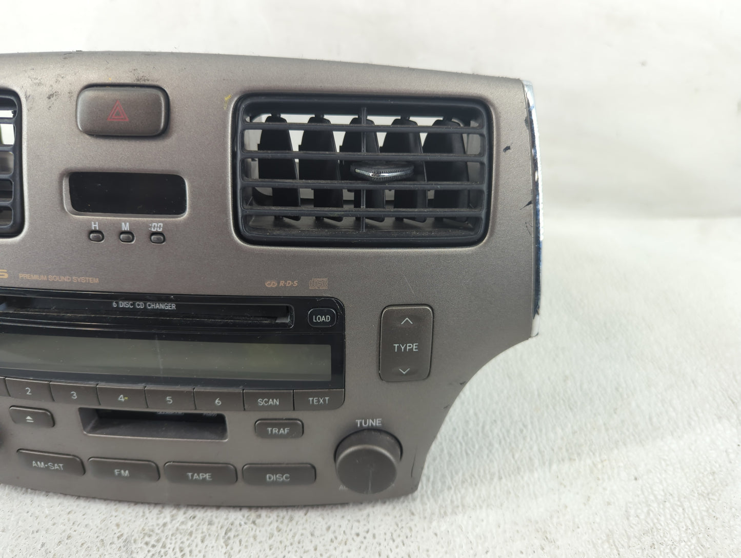2005 Lexus Es350 Radio AM FM Cd Player Receiver Replacement P/N:86120-33512 Fits Fits 2004 2006 OEM Used Auto Parts - Oemuse