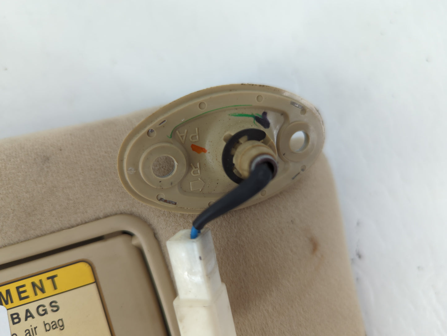 2005 Lexus Es350 Sun Visor Shade Replacement Driver Left Mirror Fits Fits 2006 OEM Used Auto Parts - Oemusedautoparts1.com