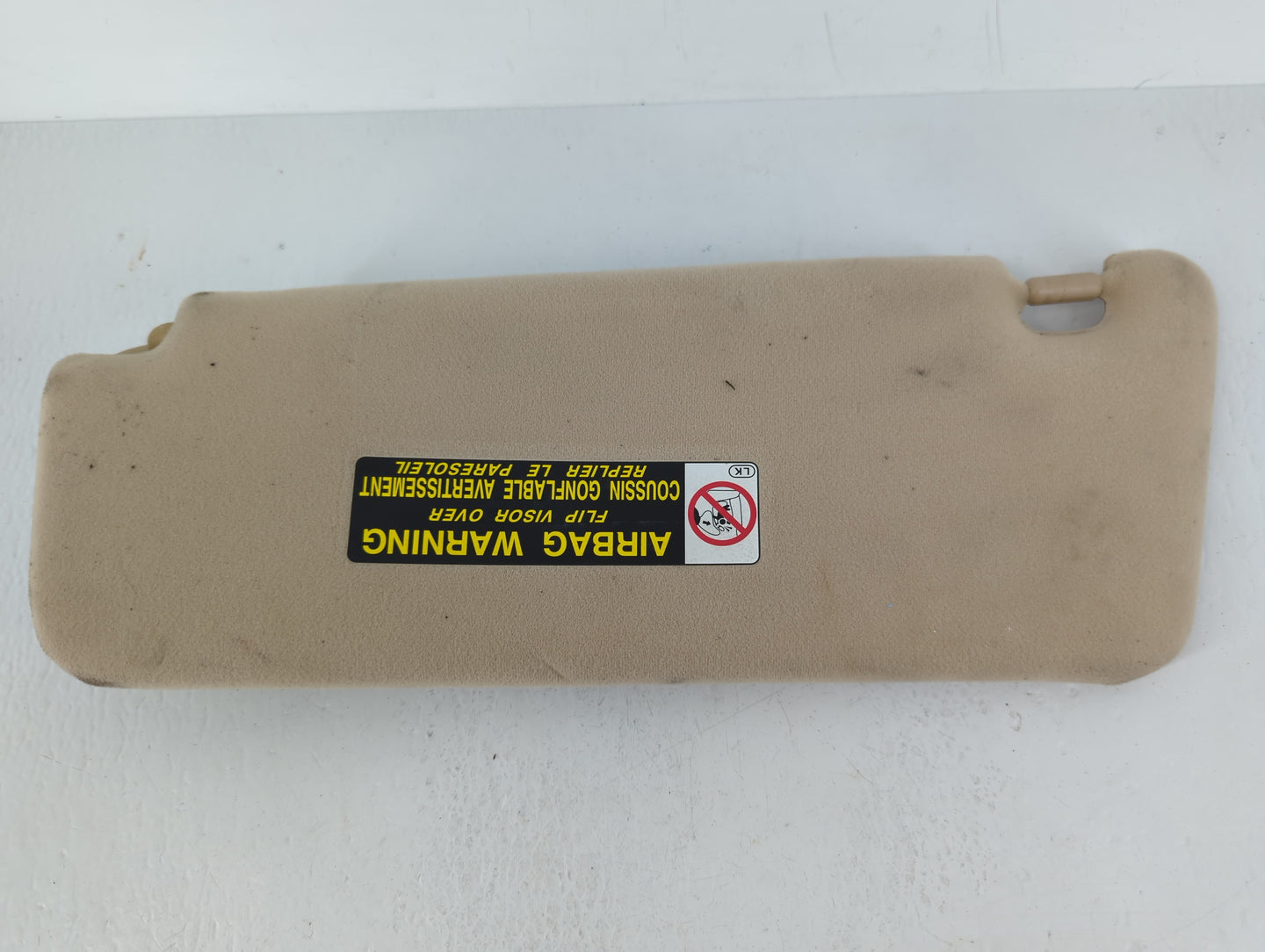 2005 Lexus Es350 Sun Visor Shade Replacement Driver Left Mirror Fits Fits 2006 OEM Used Auto Parts - Oemusedautoparts1.com