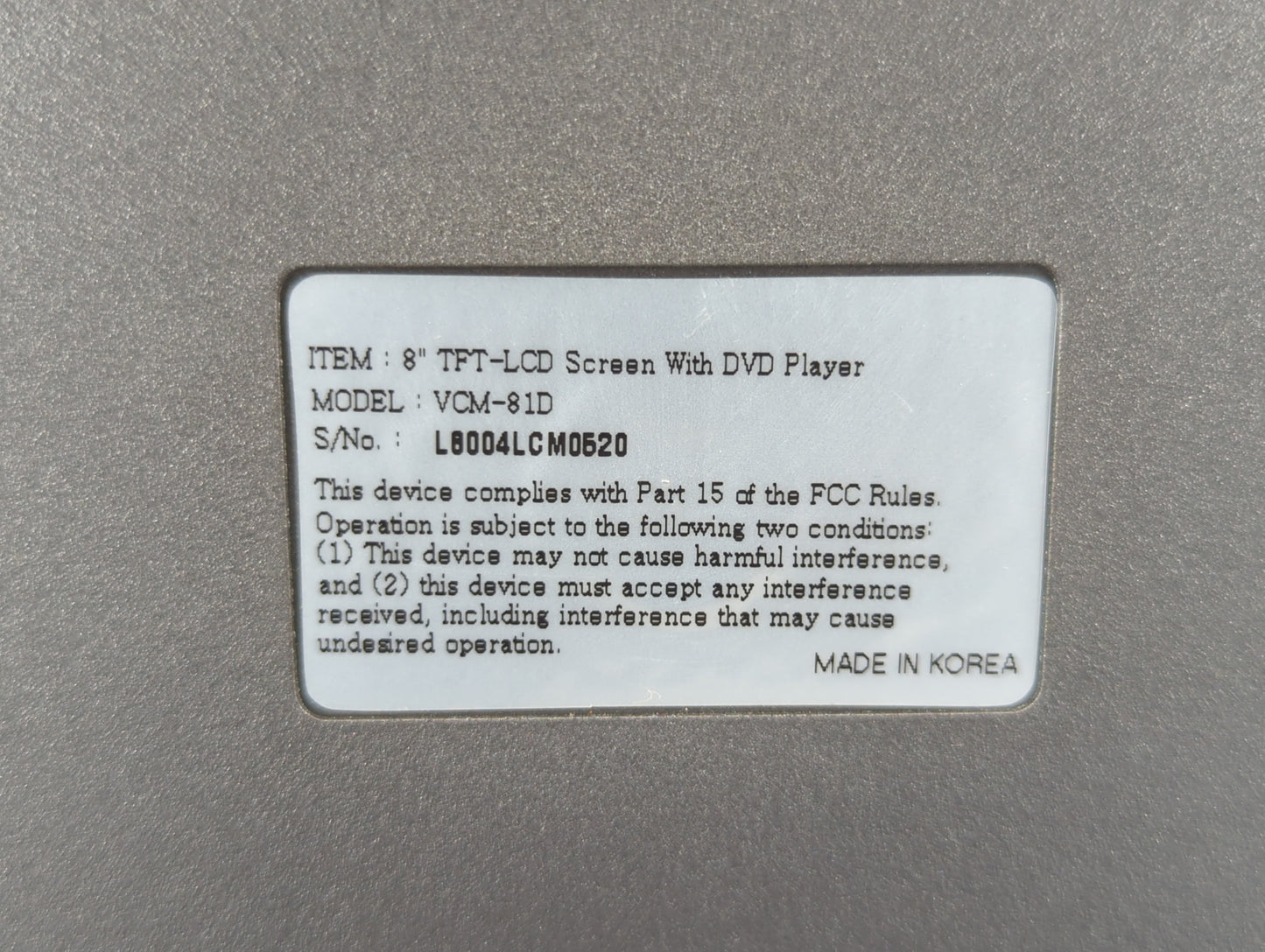 2003-2006 Lexus Gx470 Overhead Roof Console Interior Dome Light - Oemusedautoparts1.com