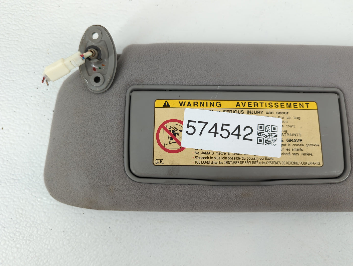 2001-2006 Lexus Ls430 Sun Visor Shade Replacement Passenger Right Mirror Fits Fits 2001 2002 2003 2004 2005 2006 OEM Used Au