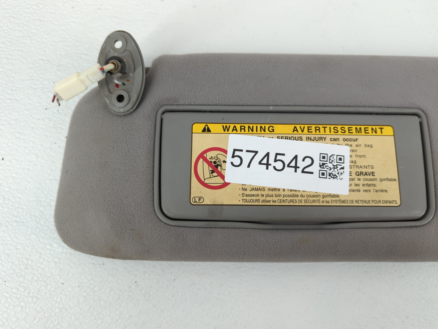 2001-2006 Lexus Ls430 Sun Visor Shade Replacement Passenger Right Mirror Fits Fits 2001 2002 2003 2004 2005 2006 OEM Used Au