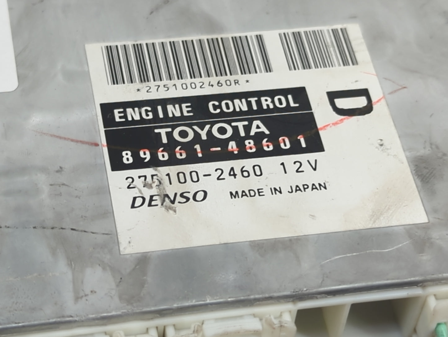 2005 Lexus Rx330 PCM Engine Control Computer ECU ECM PCU OEM P/N:89661-48601 275100-2460 Fits OEM Used Auto Parts - Oemuseda