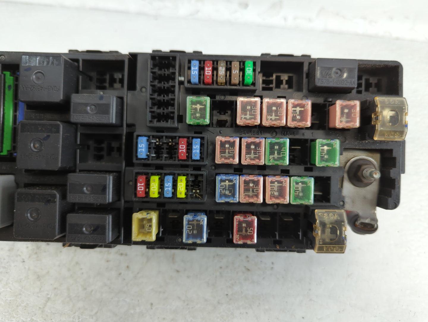 2004-2005 Lincoln Aviator Fusebox Fuse Box Panel Relay Module Fits Fits 2004 2005 OEM Used Auto Parts - Oemusedautoparts1.co