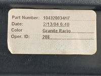 2005 Lincoln Aviator Information Radio Display Screen Bezel Vents - Oemusedautoparts1.com