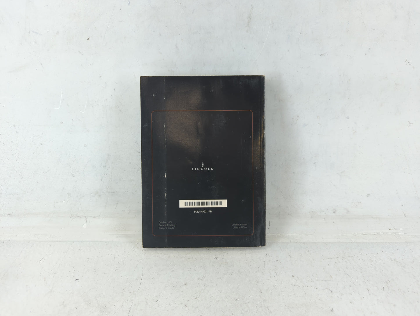 2005 Lincoln Aviator Owners Manual Book Guide P/N:5C5J-19A321-AB OEM Used Auto Parts - Oemusedautoparts1.com
