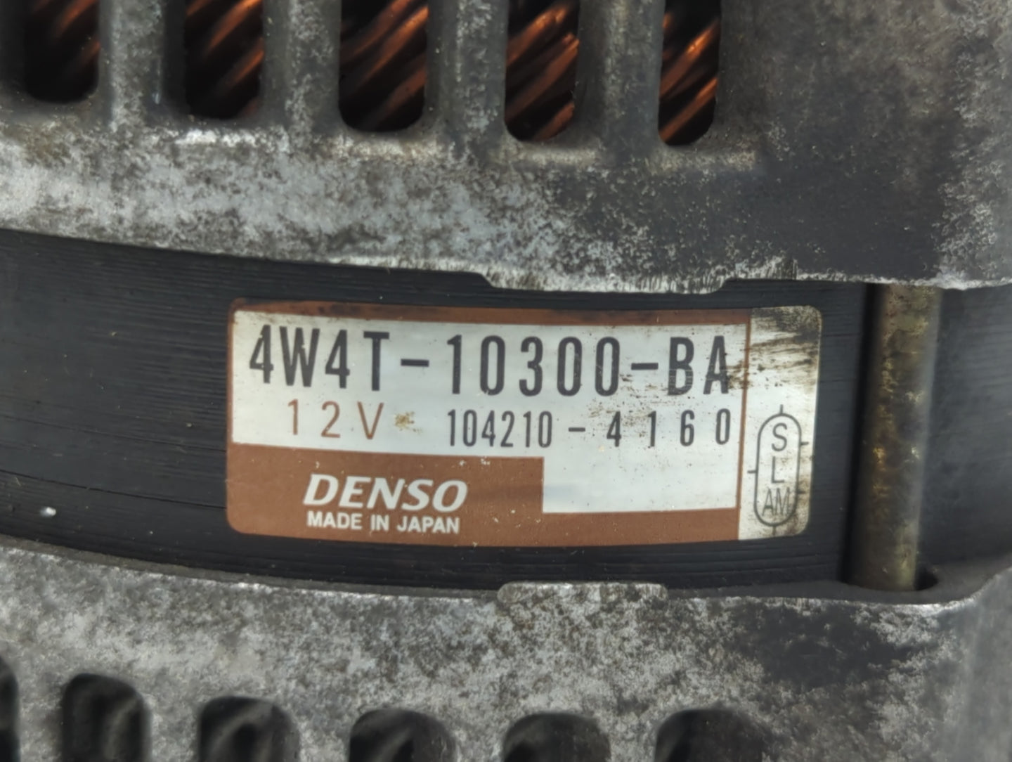 2005 Lincoln Ls Alternator Replacement Generator Charging Assembly Engine OEM P/N:4W4T-10300-BA Fits OEM Used Auto Parts - O