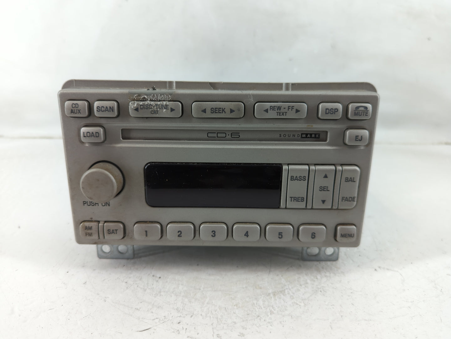2005 Lincoln Navigator Radio AM FM Cd Player Receiver Replacement P/N:4L7T-18C815-AC 4L7T-18C815-AG Fits OEM Used Auto Parts