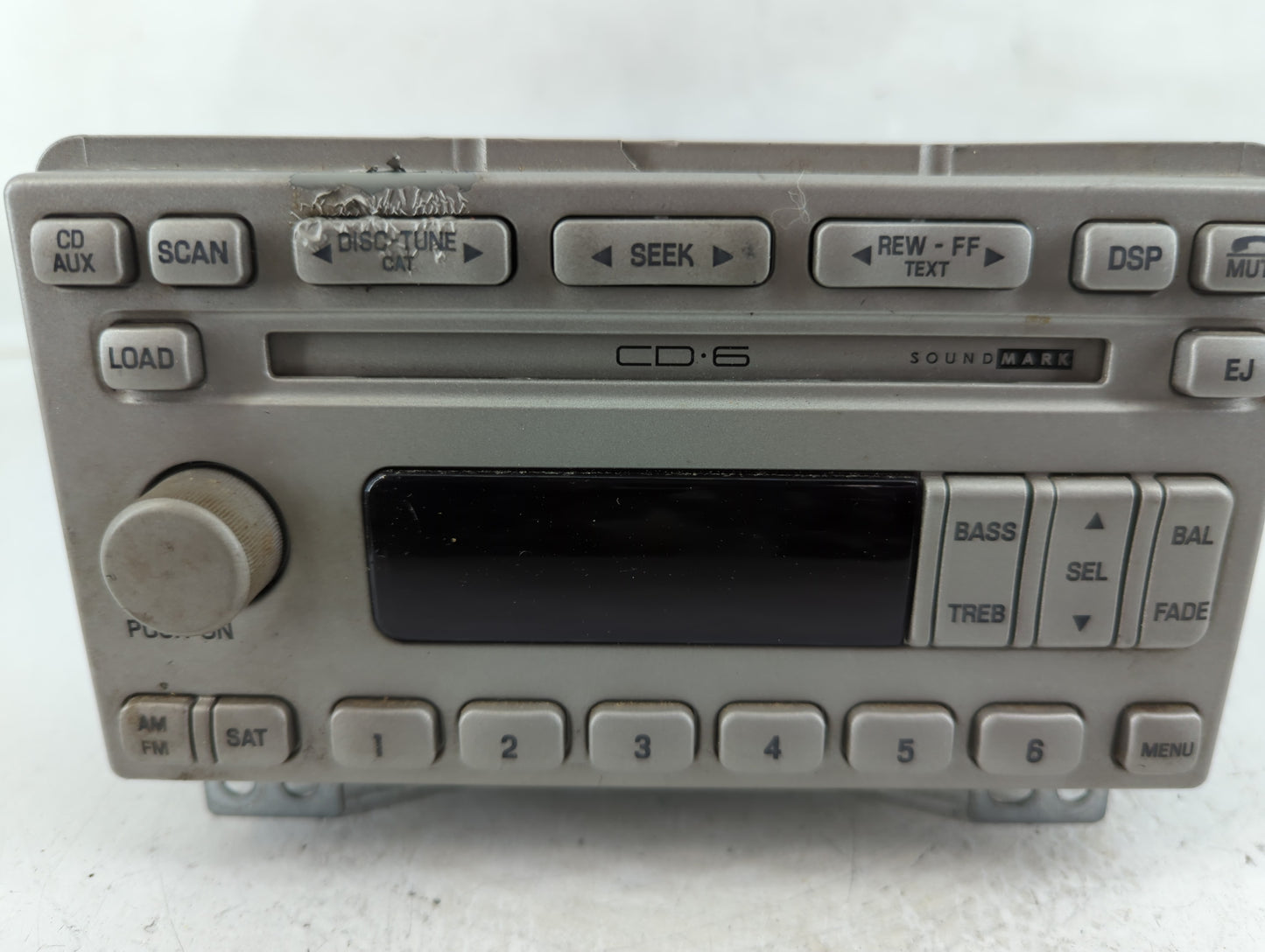2005 Lincoln Navigator Radio AM FM Cd Player Receiver Replacement P/N:4L7T-18C815-AC 4L7T-18C815-AG Fits OEM Used Auto Parts