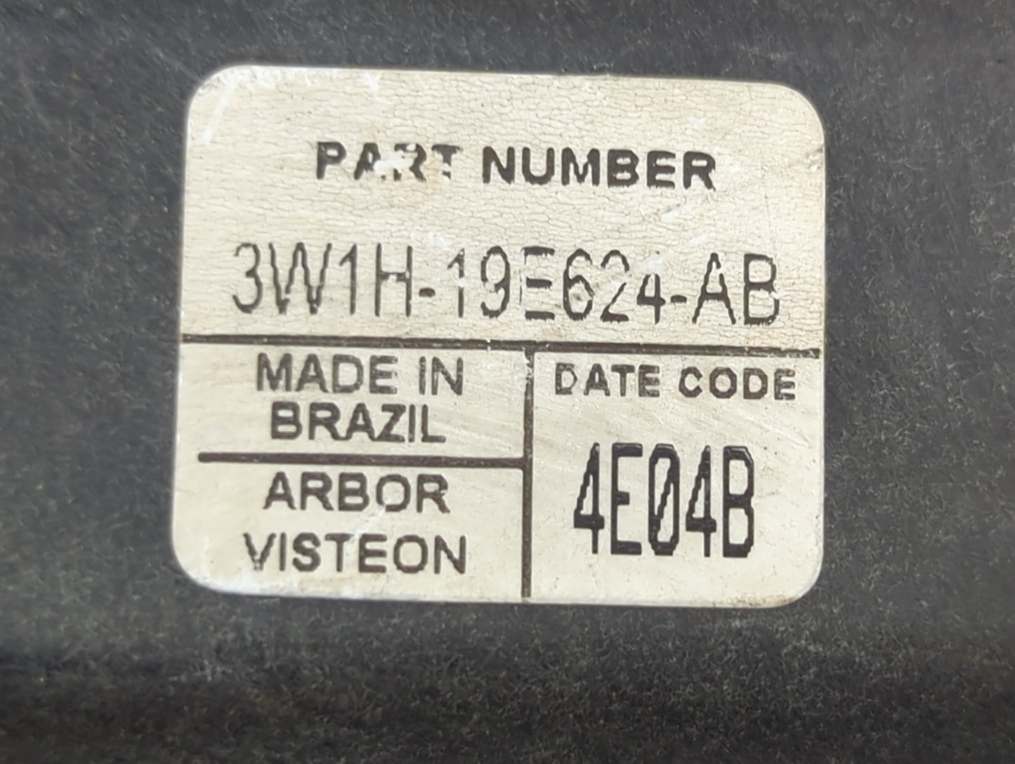2003-2007 Lincoln Town Car Temperature Control Module 3w1h-19e624-ab - Oemusedautoparts1.com