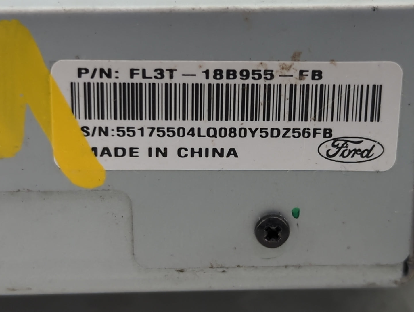 Lincoln & Town Car Information Display Screen - Oemusedautoparts1.com
