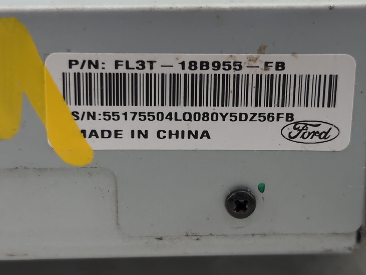 Lincoln & Town Car Information Display Screen - Oemusedautoparts1.com