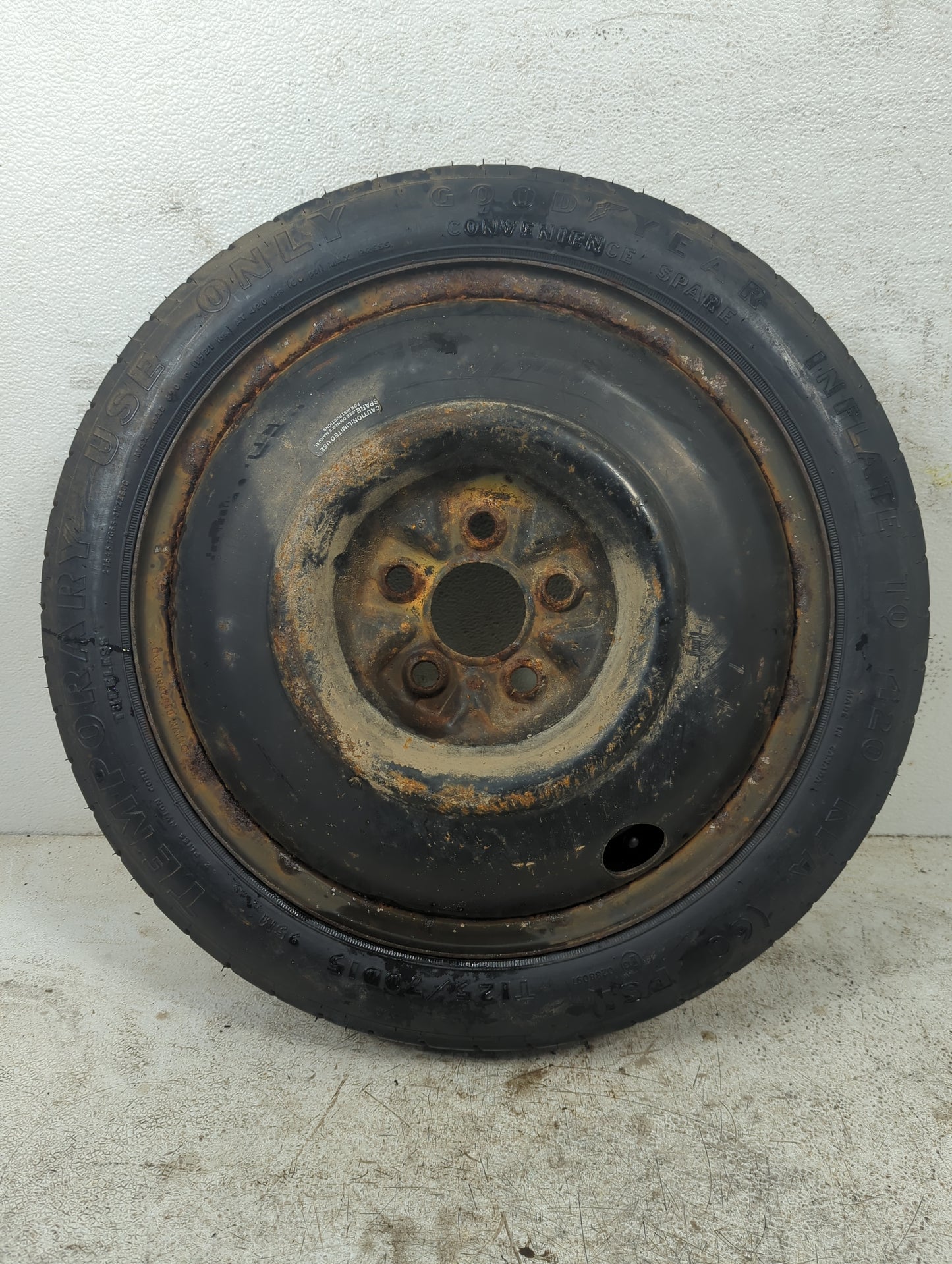 2005 Malibu Malibu Spare Donut Tire Wheel Rim Oem - Oemusedautoparts1.com