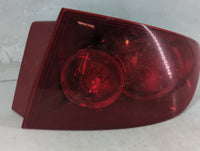 2004-2006 Mazda 3 Tail Light Assembly Passenger Right OEM Fits Fits 2004 2005 2006 OEM Used Auto Parts - Oemusedautoparts1.c