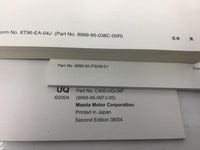2005 Mazda 3 Owners Manual Book Guide OEM Used Auto Parts - Oemusedautoparts1.com