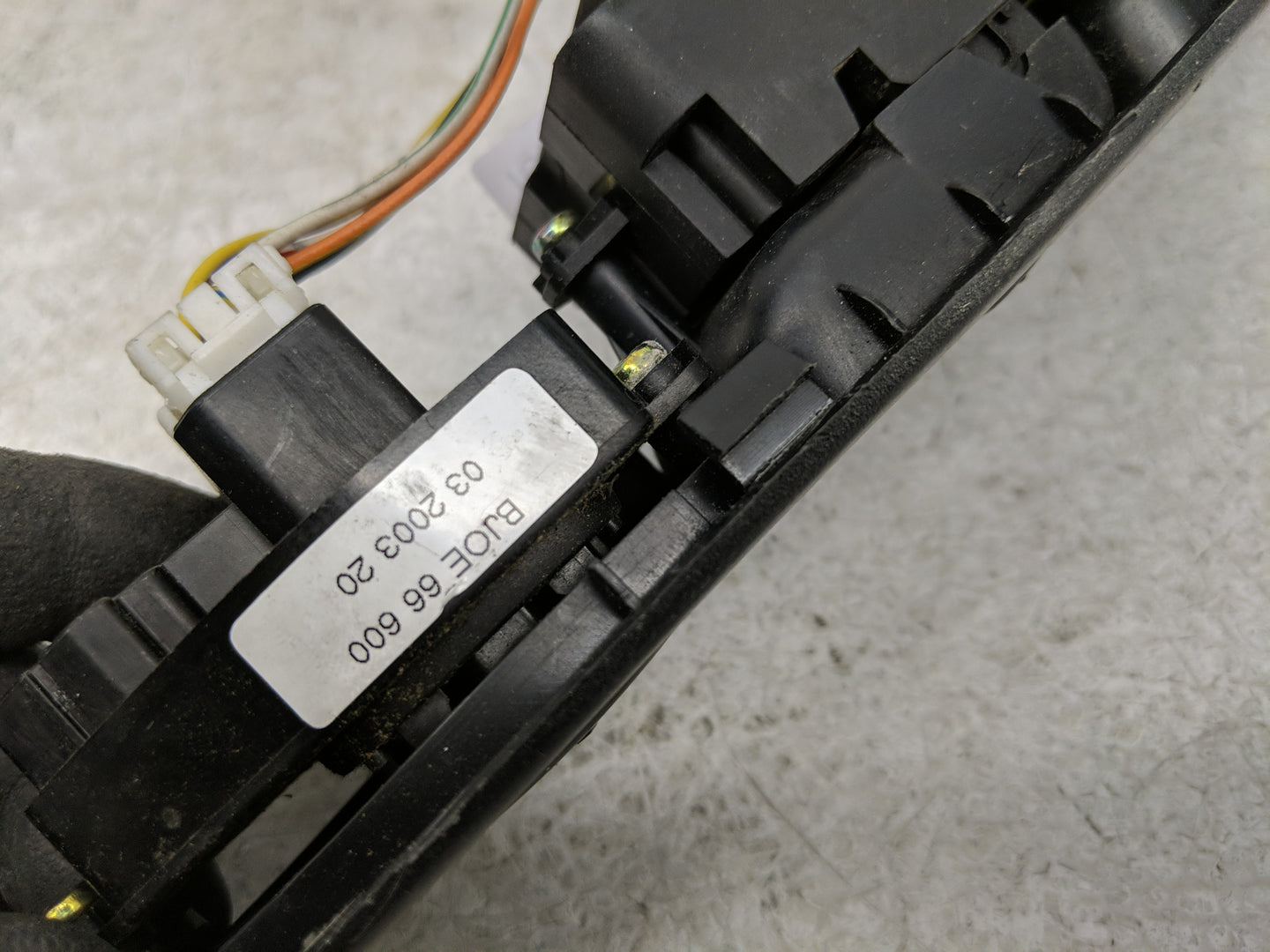 2004-2009 Mazda 3 Master Power Window Switch Replacement Driver Side Left P/N:BJ0E 66 600 Fits Fits 2004 2005 2006 2007 2008