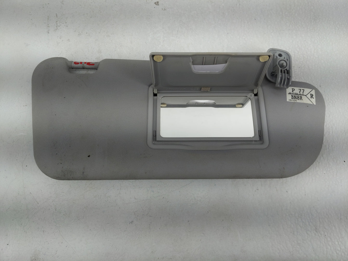 2004-2009 Mazda 3 Sun Visor Shade Replacement Passenger Right Mirror Fits Fits 2004 2005 2006 2007 2008 2009 OEM Used Auto P