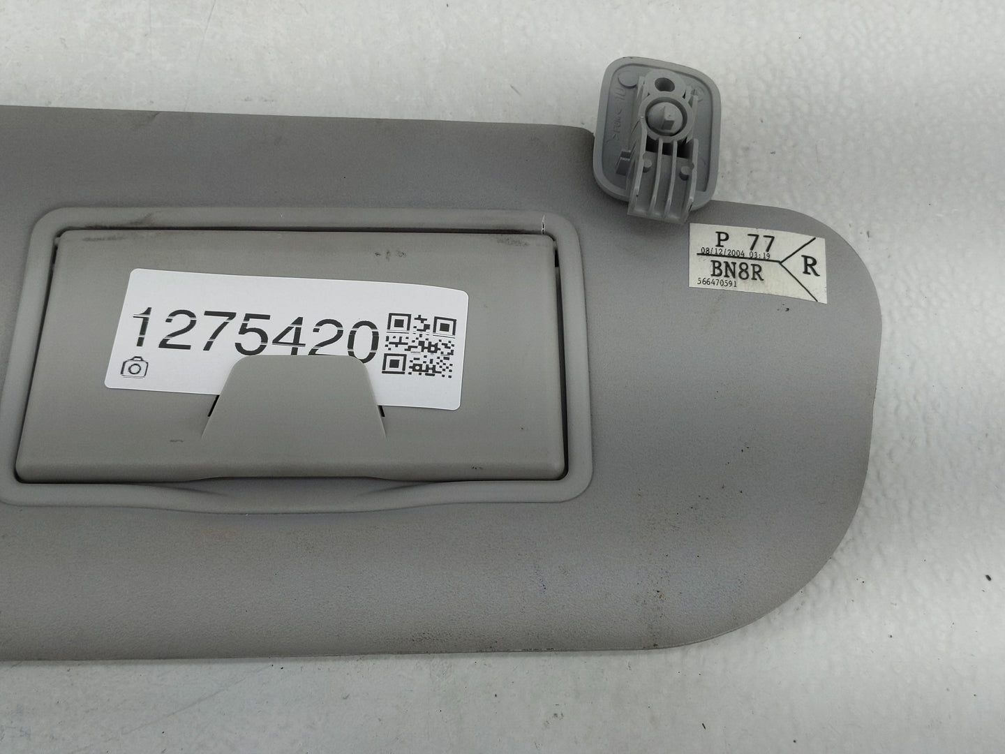 2004-2009 Mazda 3 Sun Visor Shade Replacement Passenger Right Mirror Fits Fits 2004 2005 2006 2007 2008 2009 OEM Used Auto P