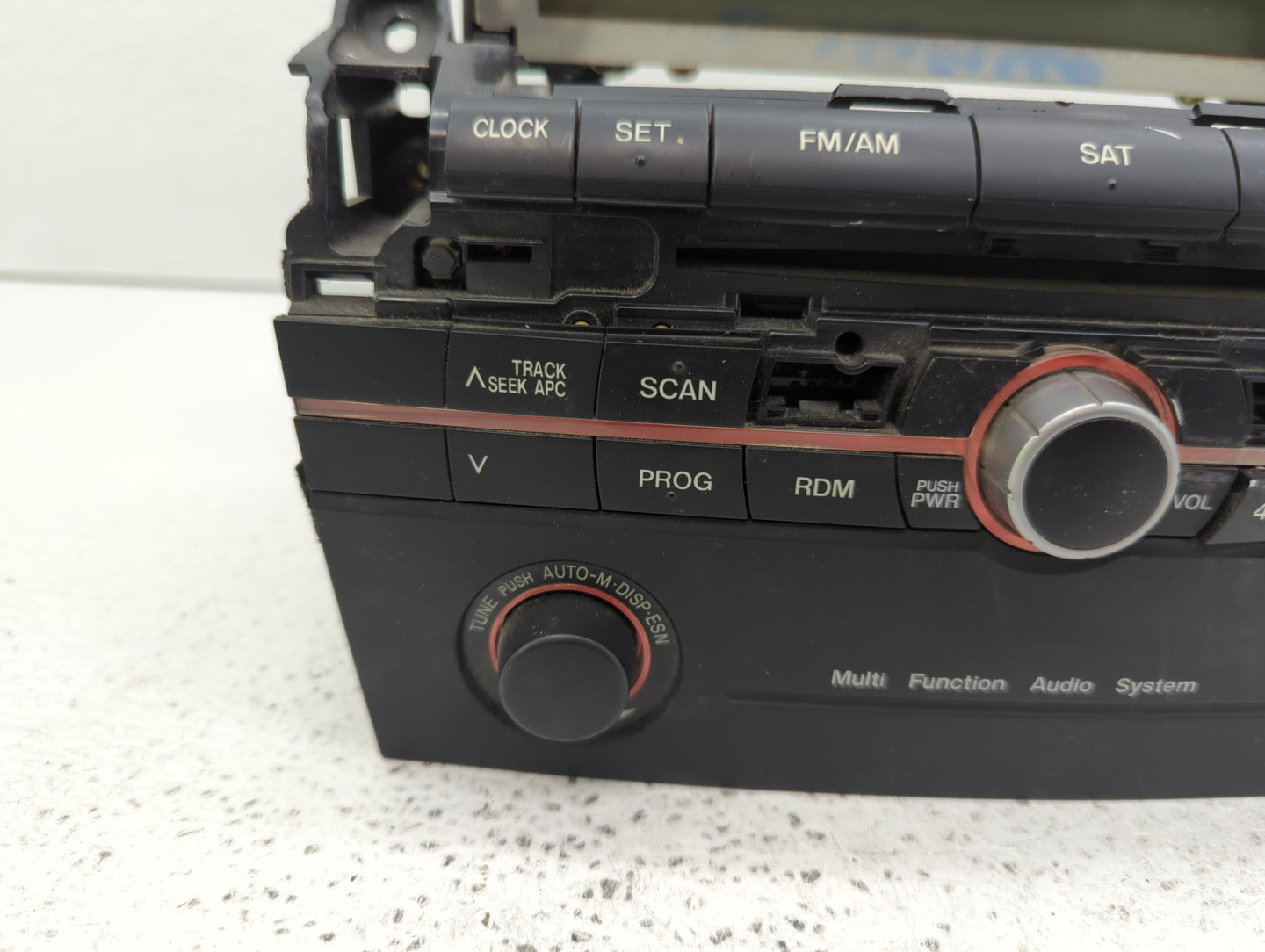 2005-2005 Mazda 3 Am Fm Cd Player Radio Receiver - Oemusedautoparts1.com