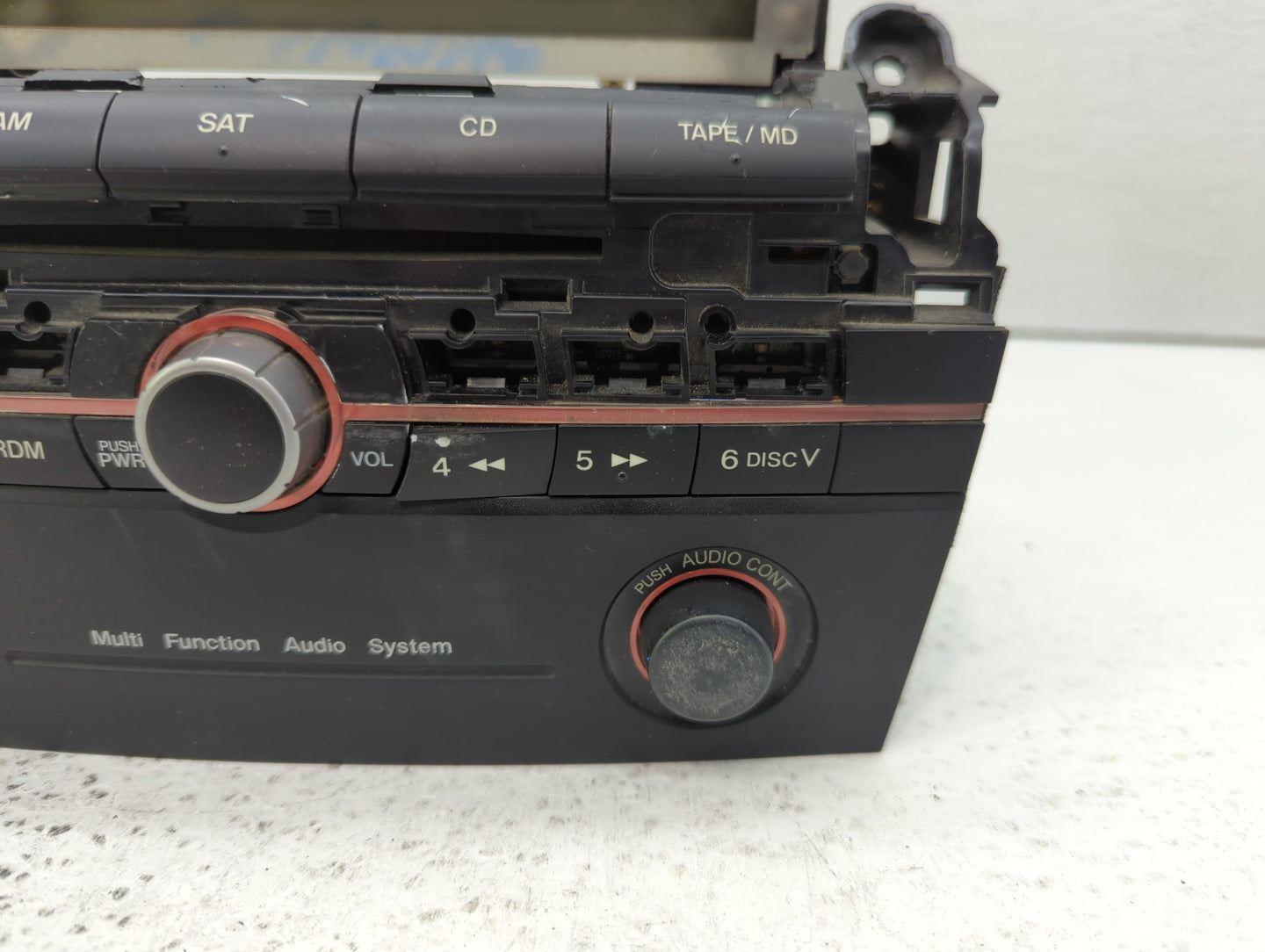 2005-2005 Mazda 3 Am Fm Cd Player Radio Receiver - Oemusedautoparts1.com
