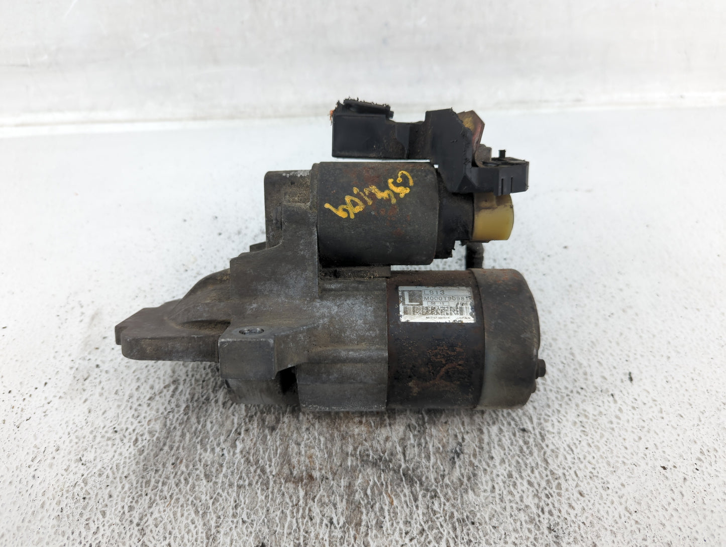 2004-2009 Mazda 3 Car Starter Motor Solenoid OEM P/N:M000T90981 Fits Fits 2004 2005 2006 2007 2008 2009 OEM Used Auto Parts 