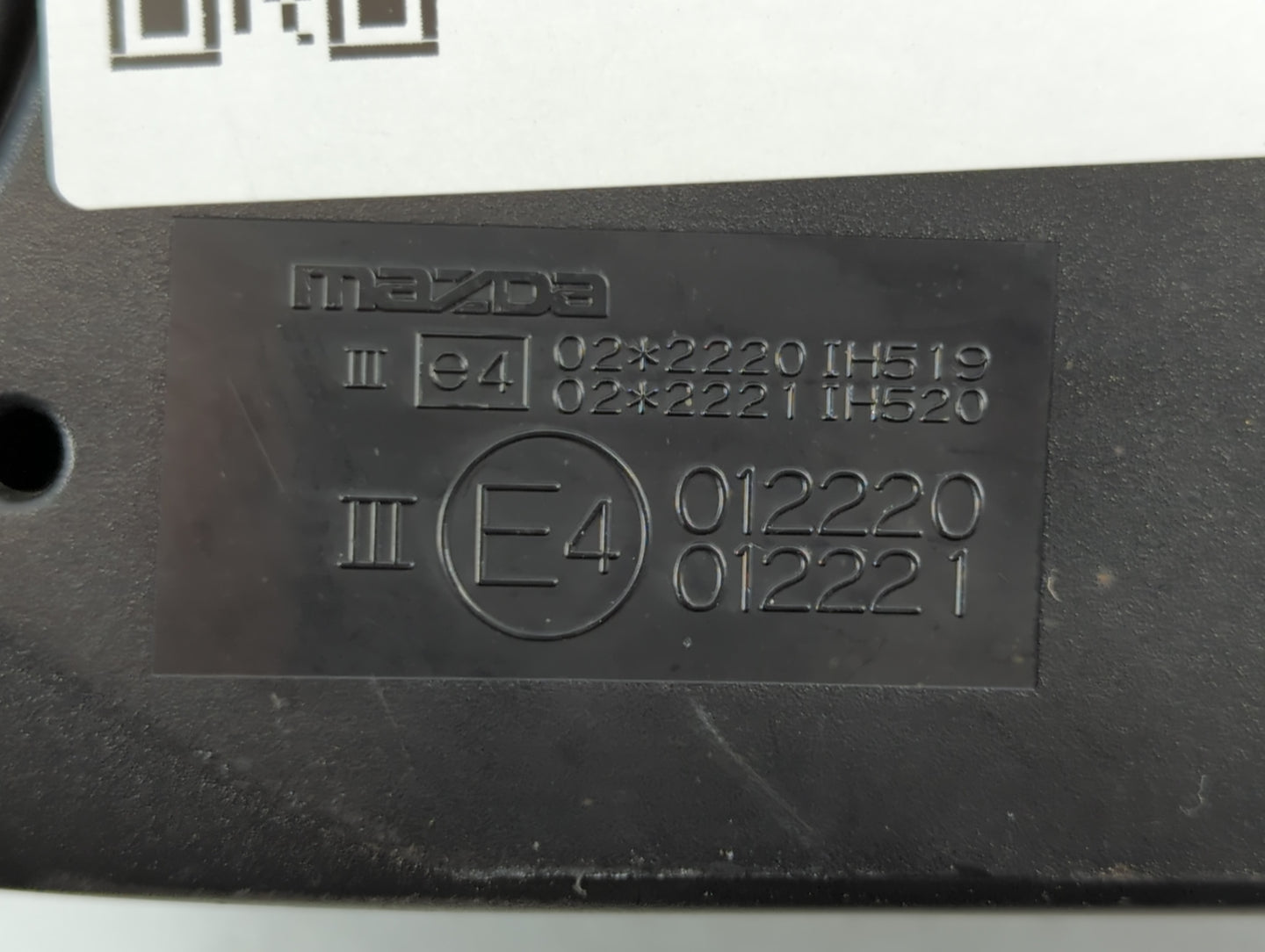 2004-2006 Mazda 3 Driver Side View Mirror - Left Door Mirror OEM Used - Oemusedautoparts1.com