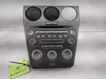 2005 Mazda 6 Radio AM FM Cd Player Receiver Replacement Fits OEM Used Auto Parts - Oemusedautoparts1.com