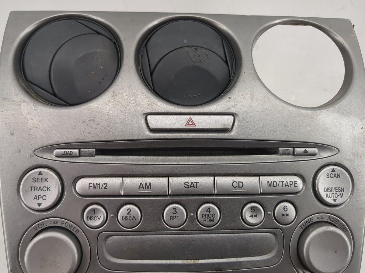 2005 Mazda 6 Radio AM FM Cd Player Receiver Replacement Fits OEM Used Auto Parts - Oemusedautoparts1.com