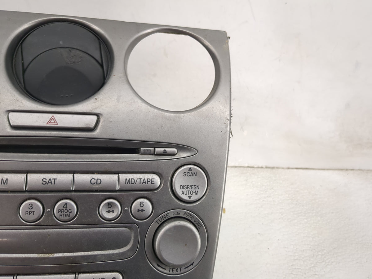 2005 Mazda 6 Radio AM FM Cd Player Receiver Replacement Fits OEM Used Auto Parts - Oemusedautoparts1.com