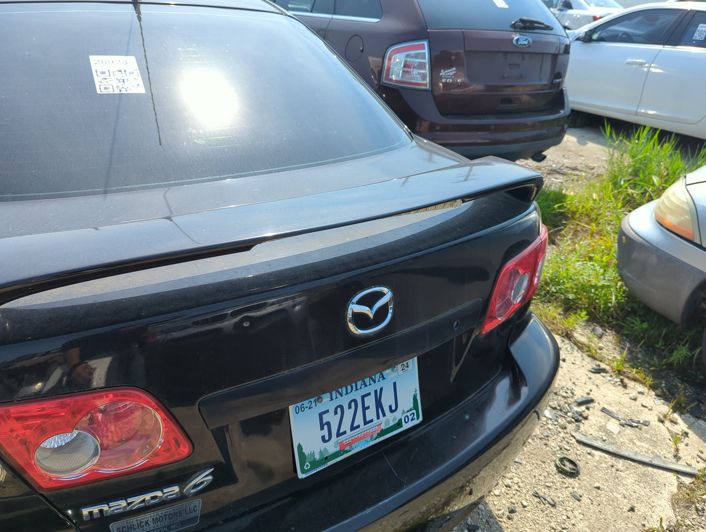 2003-2005 Mazda 6 Trunk/decklid/hatch/tailgate Oem - Oemusedautoparts1.com