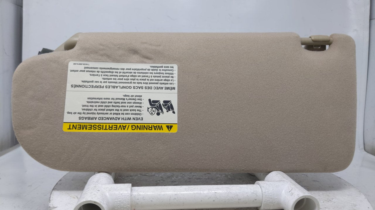 2005 Mazda 6 Sun Visor Shade Replacement Passenger Right Mirror Fits OEM Used Auto Parts - Oemusedautoparts1.com