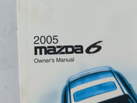 2005 Mazda 6 Owners Manual Book Guide P/N:9999-95-078C-05 OEM Used Auto Parts - Oemusedautoparts1.com