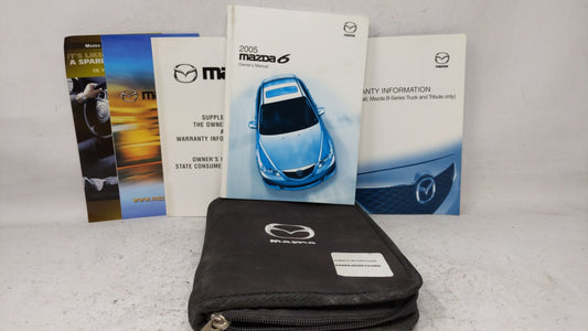 2005 Mazda 6 Owners Manual Book Guide OEM Used Auto Parts