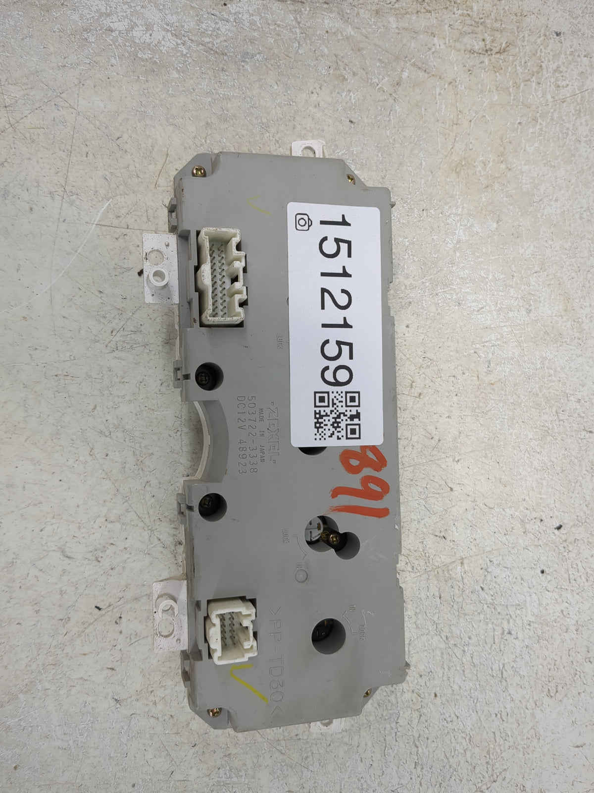 2005 Mazda Mazda6 Climate Control Module Temperature AC/Heater Replacement P/N:5037223338 Fits Fits 2003 2004 OEM Used Auto 