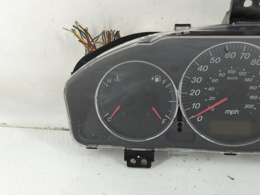 2004-2006 Mazda Mpv Instrument Cluster Speedometer Gauges P/N:LE46 55 430 Fits Fits 2004 2005 2006 OEM Used Auto Parts
