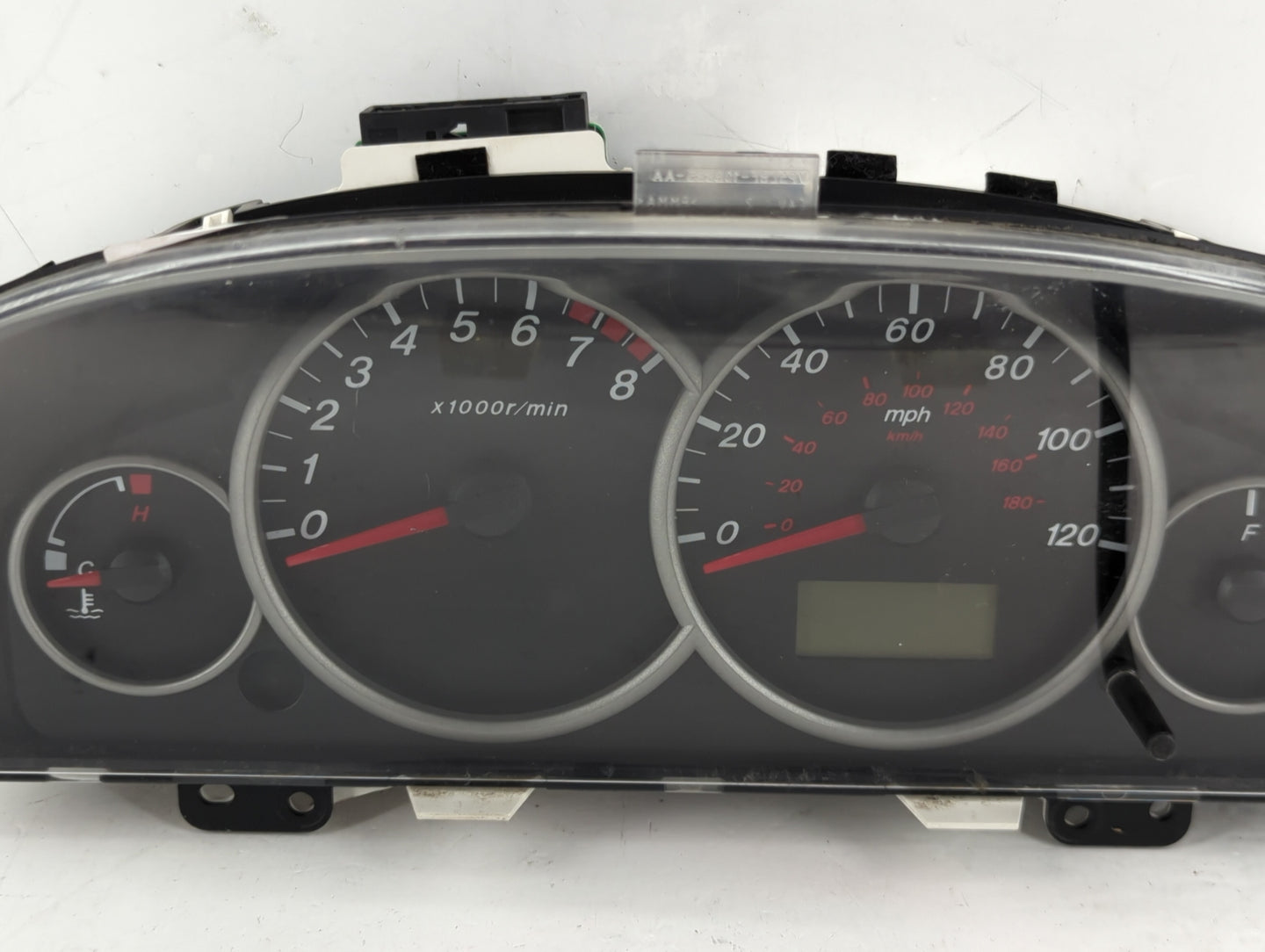 2005-2006 Mazda Tribute Instrument Cluster Speedometer Gauges P/N:5L8F-10A855-AB Fits Fits 2005 2006 OEM Used Auto Parts - O