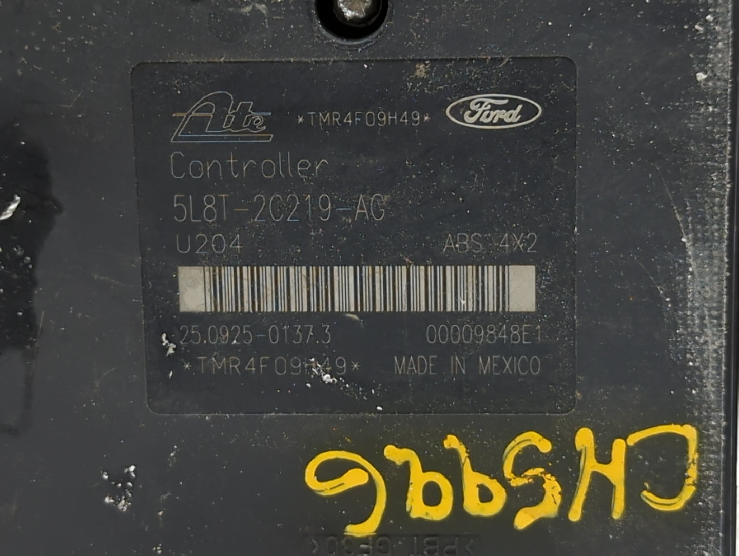 2005 Mazda Tribute ABS Pump Control Module Replacement P/N:5L84-2C346-AH 5L8T-2C219-AG Fits OEM Used Auto Parts - Oemusedaut