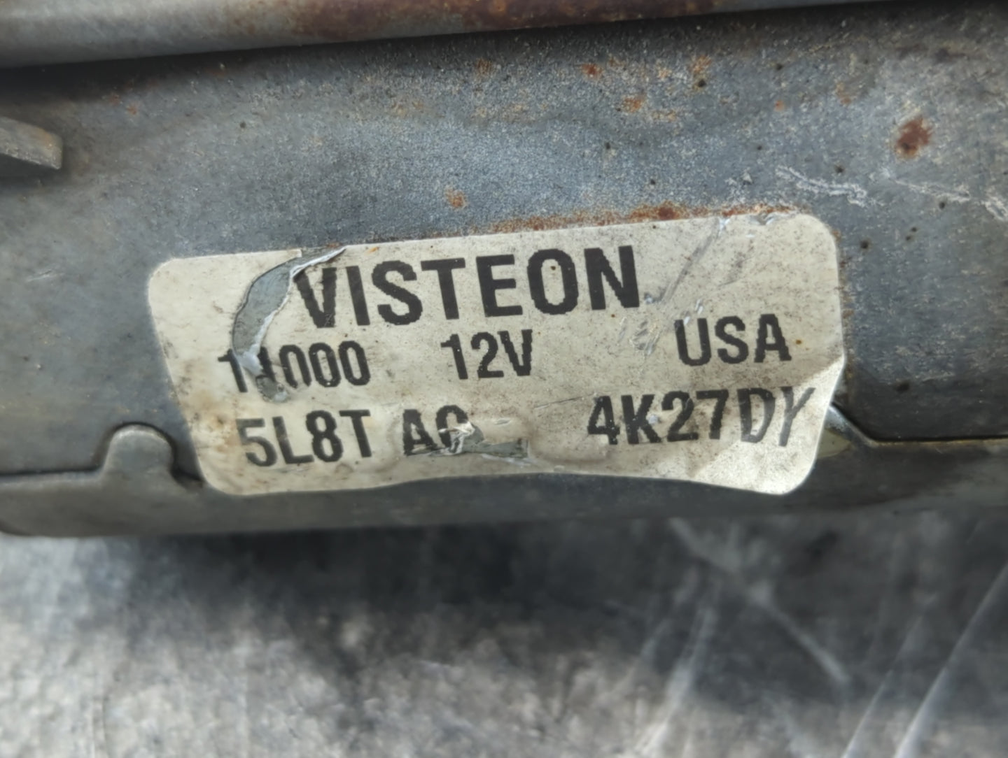 2005-2011 Mazda Tribute Car Starter Motor Solenoid OEM P/N:5L8T A0 4K27DY 11000 12V Fits Fits 2005 2006 2007 2008 2009 2010 