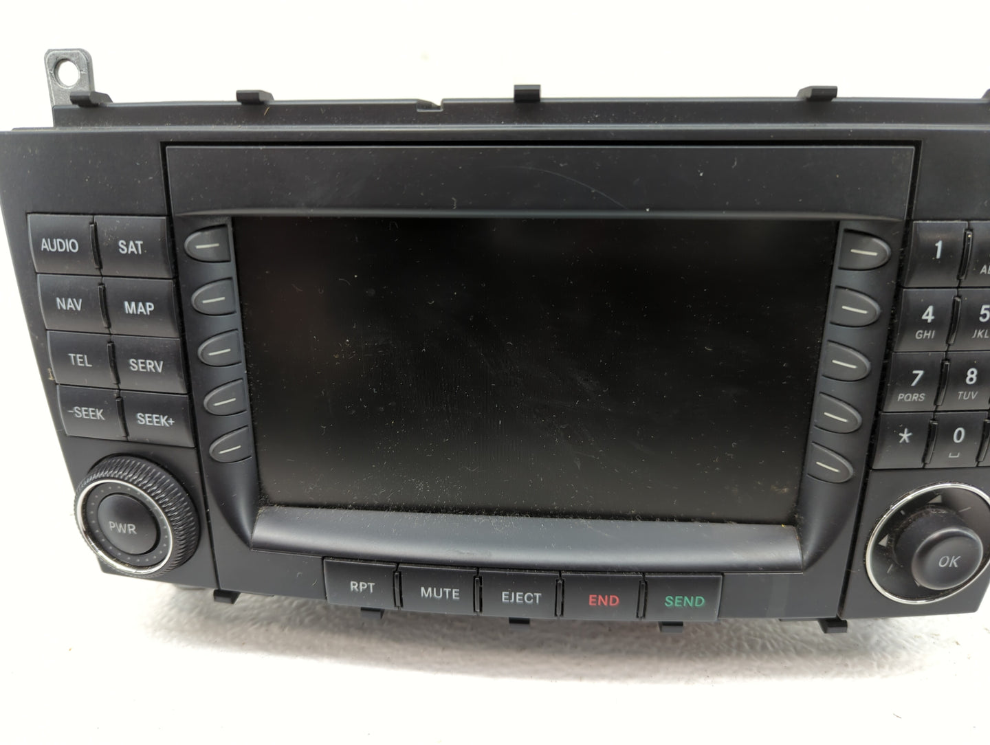 2005 Mercedes-Benz C230 Radio AM FM Cd Player Receiver Replacement P/N:A203 870 72 89 80 Fits OEM Used Auto Parts - Oemuseda