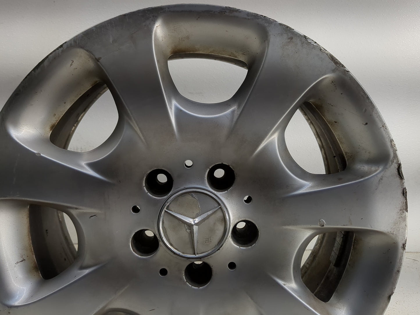 2005-2005 Mercedes-benz C240 Oem Wheel Rim 1325336 - Oemusedautoparts1.com