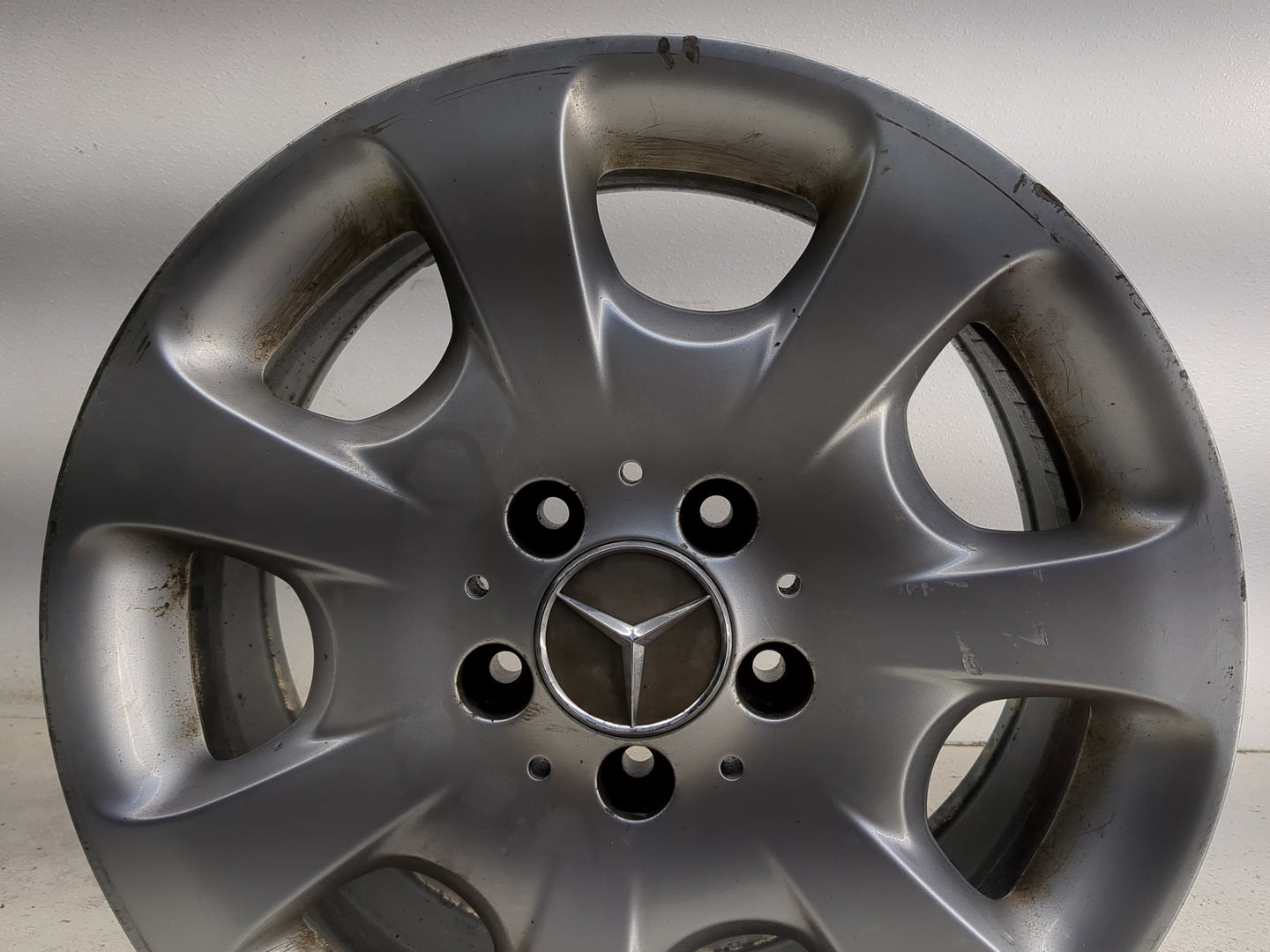 2005-2005 Mercedes-benz C240 Oem Wheel Rim 1325338 - Oemusedautoparts1.com