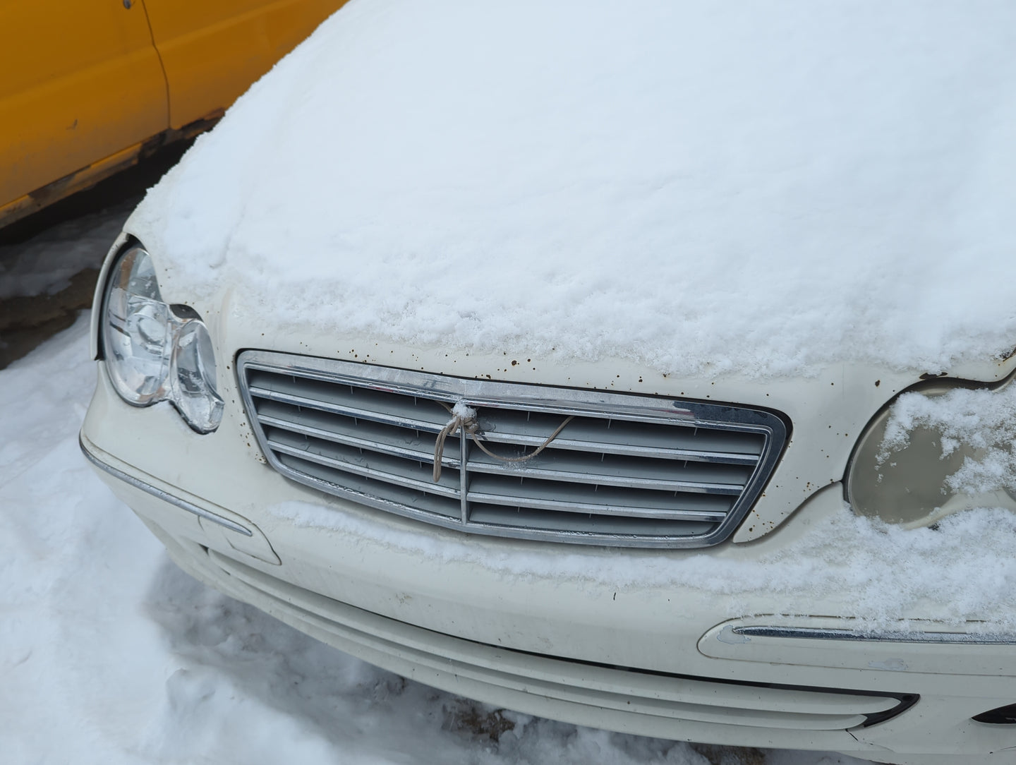 2005-2005 Mercedes-benz C240 Front Grille Bumper Not Included - Oemusedautoparts1.com