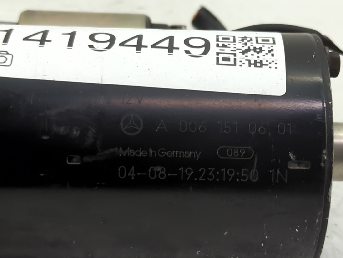 2001-2005 Mercedes-Benz C240 Car Starter Motor Solenoid OEM P/N:A 006 151 06 01 Fits OEM Used Auto Parts - Oemusedautoparts1