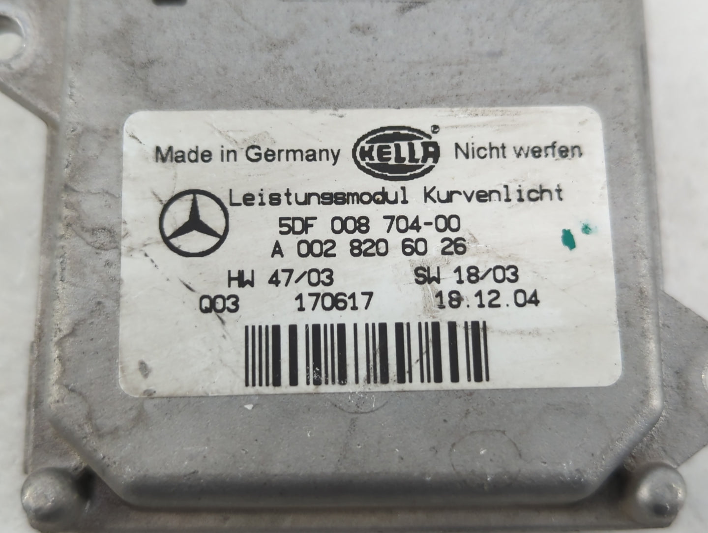 2005 Mercedes-benz Clk350 Headlight Ballast Head Light - Oemusedautoparts1.com