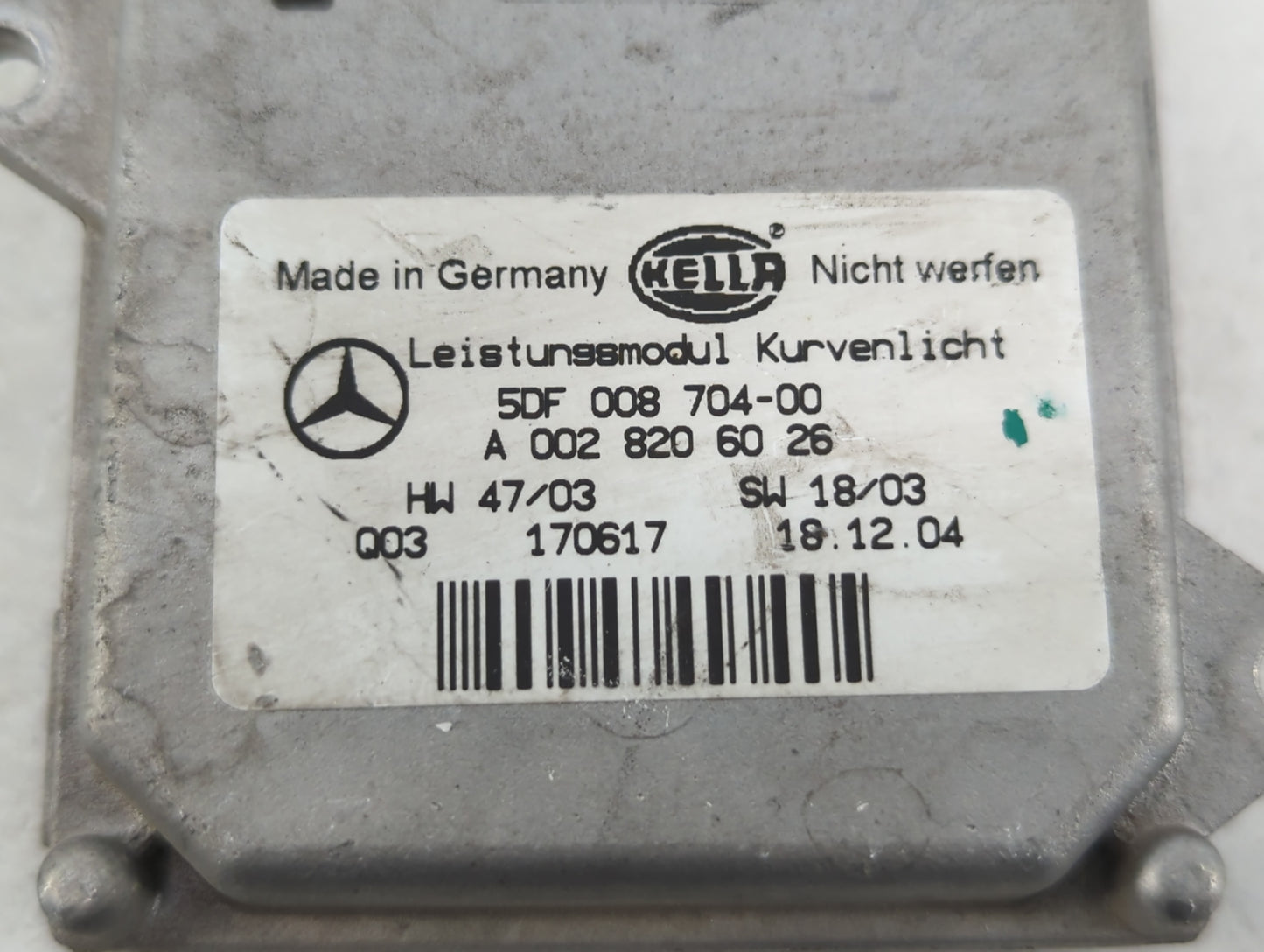 2005 Mercedes-benz Clk350 Headlight Ballast Head Light - Oemusedautoparts1.com