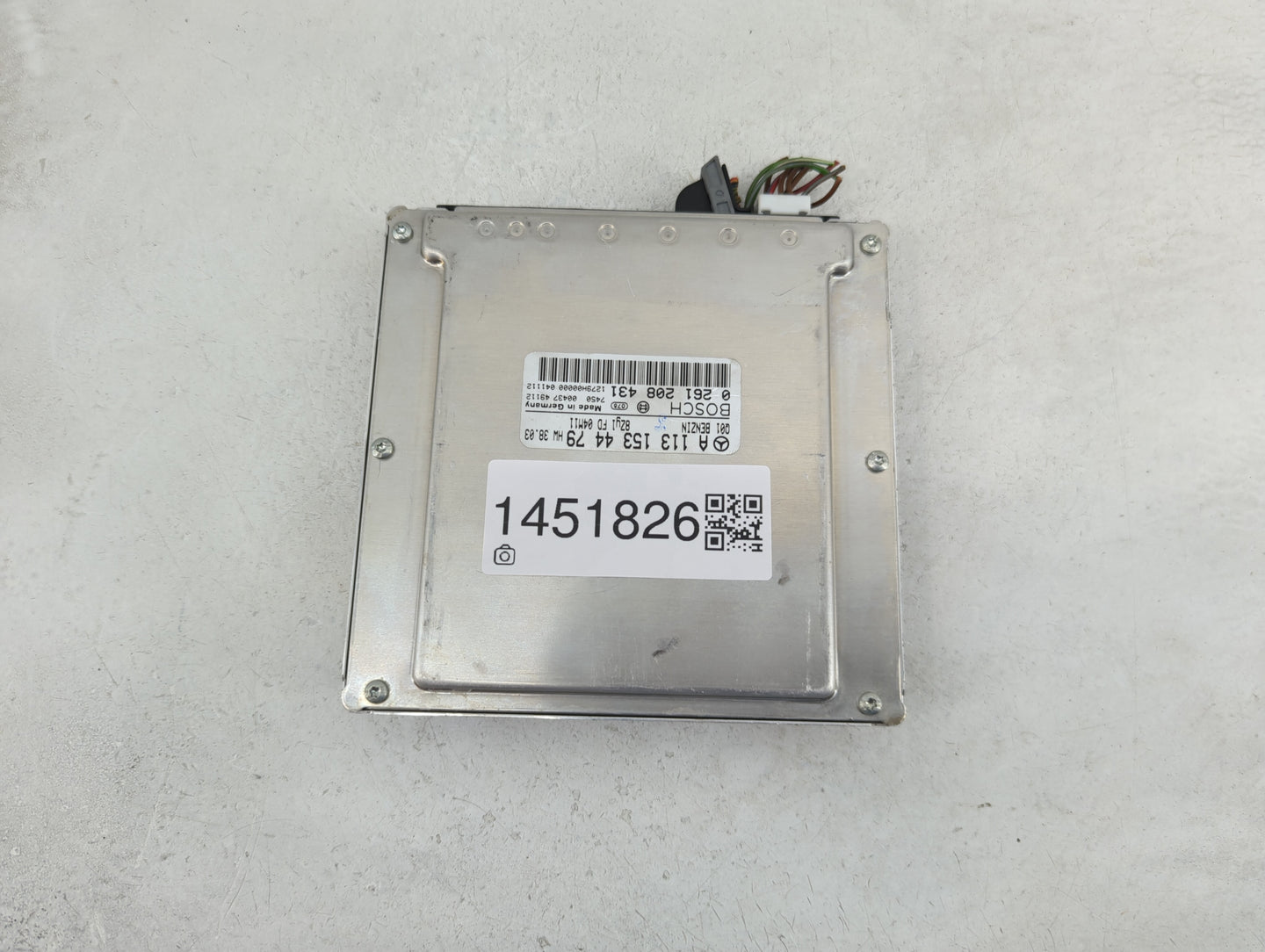 2005 Mercedes-Benz E-Class PCM Engine Control Computer ECU ECM PCU OEM P/N:A1131534479 0261208431 Fits Fits 2003 2004 OEM Us